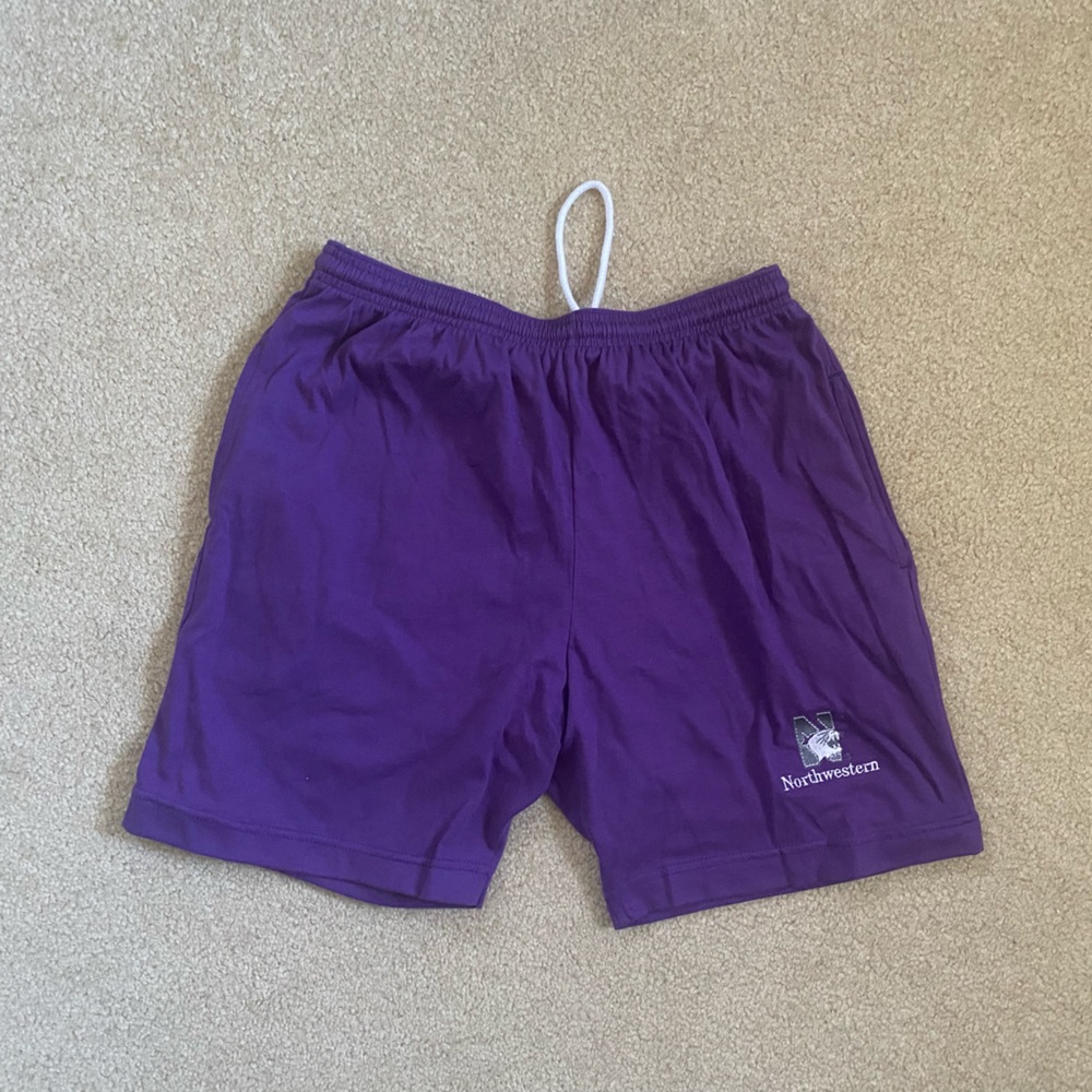 VINTAGE NORTHWESTERN UNIVERSITY COTTON SHORTS